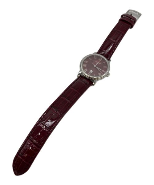 TISSOT（ティソ）TISSOT (ティソ) CARSON PREMIUM LADY レッドの古着・服飾アイテム