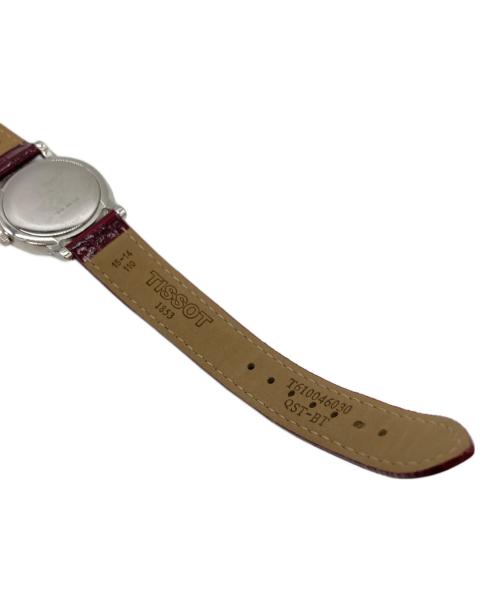 TISSOT（ティソ）TISSOT (ティソ) CARSON PREMIUM LADY レッドの古着・服飾アイテム