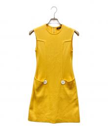 FOXEY（フォクシー）の古着「ノースリーブワンピース」｜イエロー