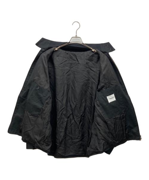 TAKAHIROMIYASHITA TheSoloIst.（タカヒロミヤシタ ザソロイスト）TAKAHIROMIYASHITA TheSoloIst. (タカヒロミヤシタ ザソロイスト) Back Gusset Sleeve Dog Ear Jacket Clash ブラック サイズ:44の古着・服飾アイテム