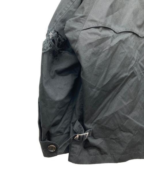 TAKAHIROMIYASHITA TheSoloIst.（タカヒロミヤシタ ザソロイスト）TAKAHIROMIYASHITA TheSoloIst. (タカヒロミヤシタ ザソロイスト) Back Gusset Sleeve Dog Ear Jacket Clash ブラック サイズ:44の古着・服飾アイテム