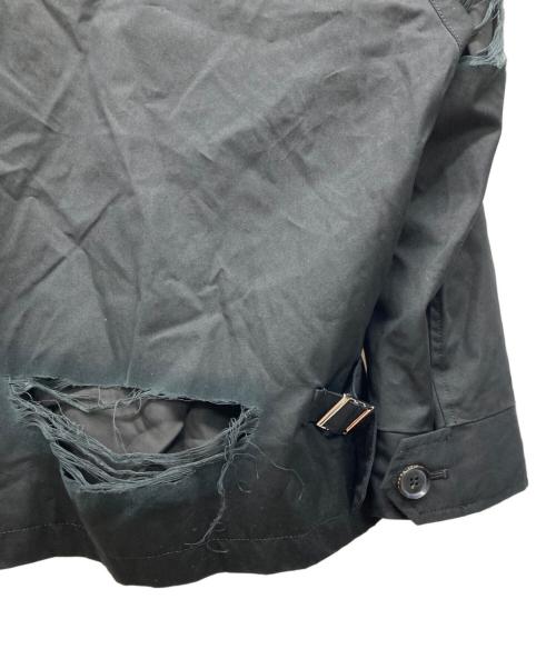 TAKAHIROMIYASHITA TheSoloIst.（タカヒロミヤシタ ザソロイスト）TAKAHIROMIYASHITA TheSoloIst. (タカヒロミヤシタ ザソロイスト) Back Gusset Sleeve Dog Ear Jacket Clash ブラック サイズ:44の古着・服飾アイテム