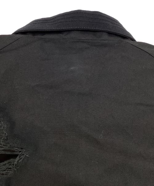 TAKAHIROMIYASHITA TheSoloIst.（タカヒロミヤシタ ザソロイスト）TAKAHIROMIYASHITA TheSoloIst. (タカヒロミヤシタ ザソロイスト) Back Gusset Sleeve Dog Ear Jacket Clash ブラック サイズ:44の古着・服飾アイテム