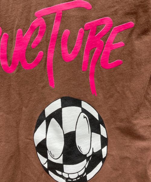 CHROME HEARTS（クロムハーツ）CHROME HEARTS (クロムハーツ) MATTY BOY STRUCTURE (マッティ ボーイ ストラクチャー) ポケットTシャツ ブラウン サイズ:X-SMALL 170/88Bの古着・服飾アイテム