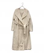 Snidelスナイデル）の古着「カシミヤ混ウールコート」｜アイボリー