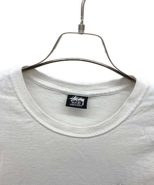 stussy（ステューシー）stussy (ステューシー) 8 ball tee ホワイト サイズ:Sの古着・服飾アイテム