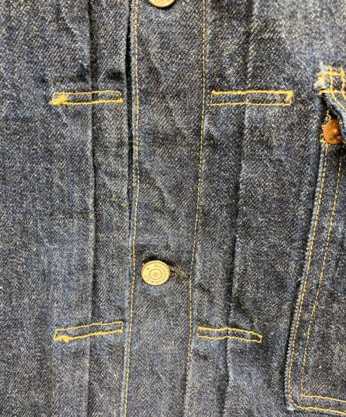 WAREHOUSE（ウエアハウス）WAREHOUSE (ウエアハウス) DUCK DIGGER 2001 デニムジャケット インディゴ サイズ:38の古着・服飾アイテム