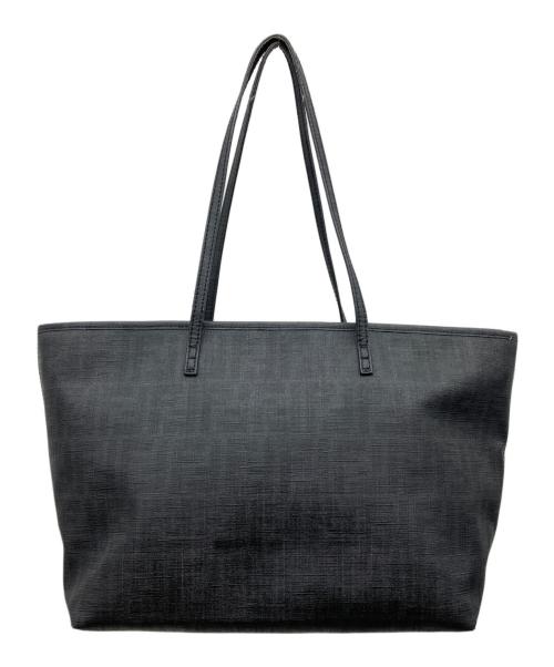 FENDI（フェンディ）FENDI (フェンディ) ズッカ柄トートバッグ ブラックの古着・服飾アイテム