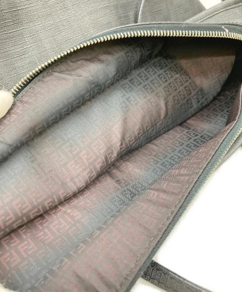 FENDI（フェンディ）FENDI (フェンディ) ズッカ柄トートバッグ ブラックの古着・服飾アイテム