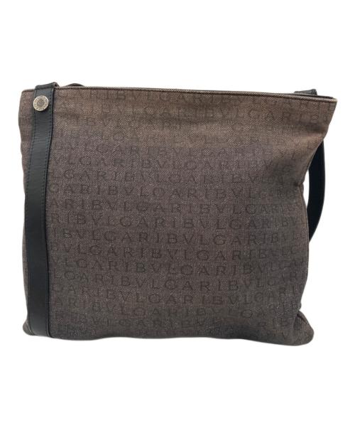 BVLGARI（ブルガリ）BVLGARI (ブルガリ) ショルダーバッグ ブラウンの古着・服飾アイテム