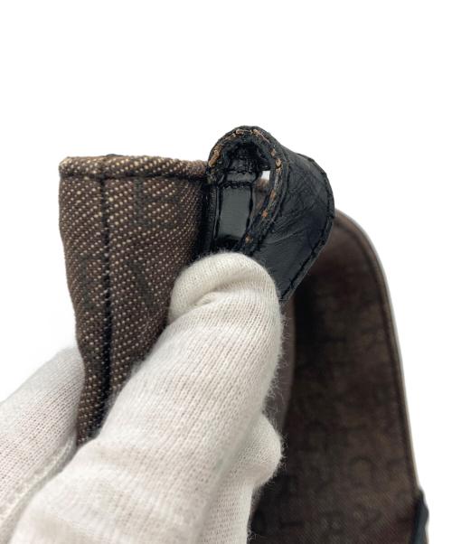 BVLGARI（ブルガリ）BVLGARI (ブルガリ) ショルダーバッグ ブラウンの古着・服飾アイテム