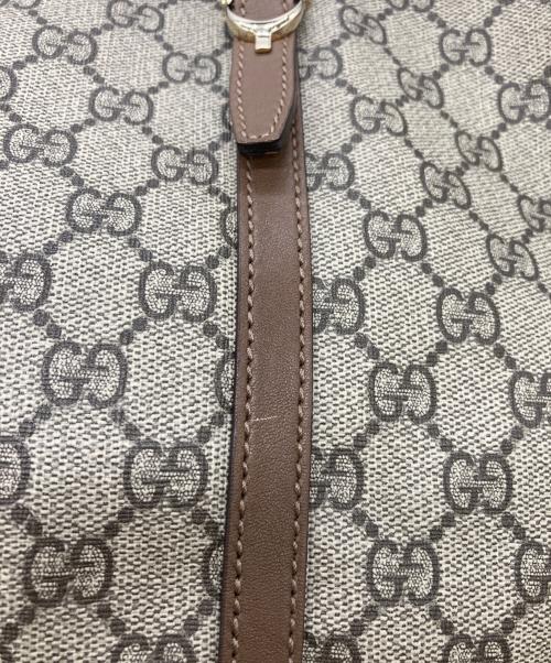 GUCCI（グッチ）GUCCI (グッチ) GGスプリームキャンバストートバッグ ベージュの古着・服飾アイテム
