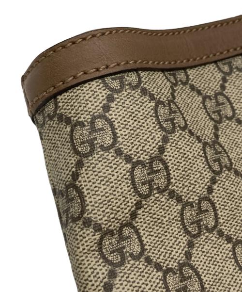 GUCCI（グッチ）GUCCI (グッチ) GGスプリームキャンバストートバッグ ベージュの古着・服飾アイテム