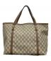 GUCCI (グッチ) GGスプリームキャンバストートバッグ ベージュ：35000円