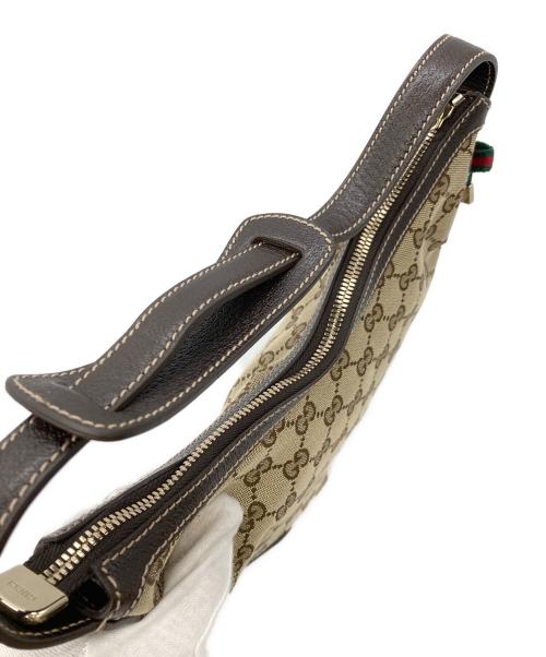 GUCCI（グッチ）GUCCI (グッチ) GGキャンバスプリンシーショルダーバッグ ベージュの古着・服飾アイテム