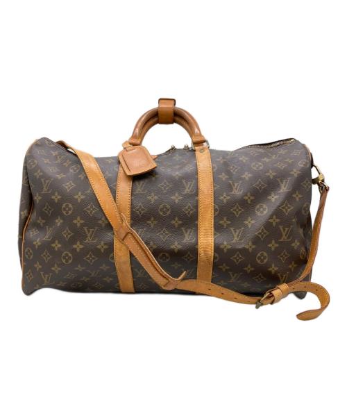 LOUIS VUITTON（ルイ ヴィトン）LOUIS VUITTON (ルイ ヴィトン) キーポル・バンドリエール50 ブラウンの古着・服飾アイテム