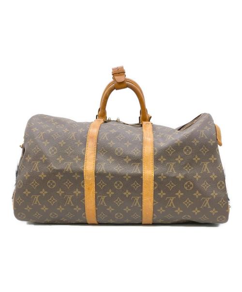 LOUIS VUITTON（ルイ ヴィトン）LOUIS VUITTON (ルイ ヴィトン) キーポル・バンドリエール50 ブラウンの古着・服飾アイテム