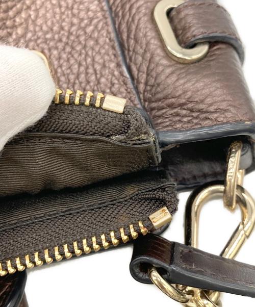 COACH（コーチ）COACH (コーチ) 2WAY スワッガーレザーショルダーバッグ ブラウンの古着・服飾アイテム