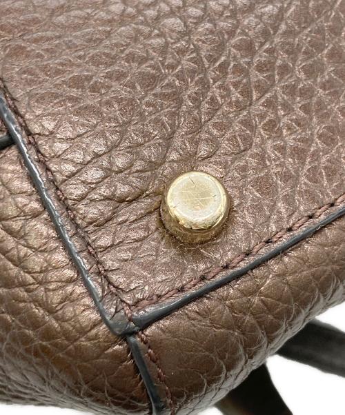 COACH（コーチ）COACH (コーチ) 2WAY スワッガーレザーショルダーバッグ ブラウンの古着・服飾アイテム