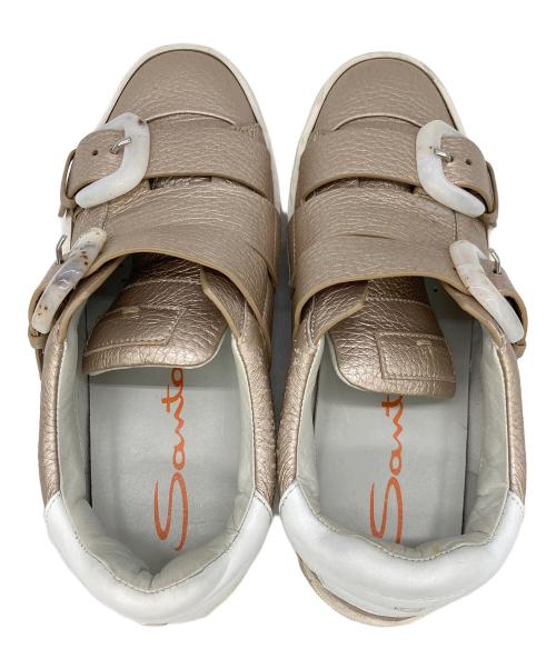 Santoni（サントーニ）Santoni (サントーニ) スニーカー ブラウン サイズ:36 1/2の古着・服飾アイテム