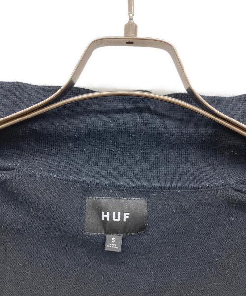 HUF（ハフ）HUF (ハフ) LINKED KNIT SWEATER ブラック サイズ:Sの古着・服飾アイテム