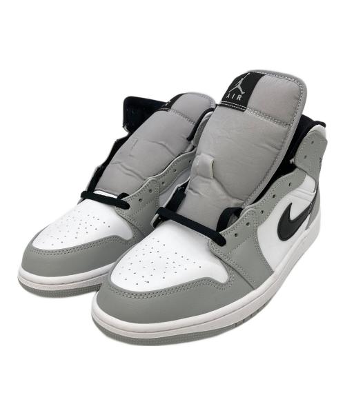 NIKE（ナイキ）NIKE (ナイキ) AIR JORDAN 1 MID グレー サイズ:US9.5の古着・服飾アイテム