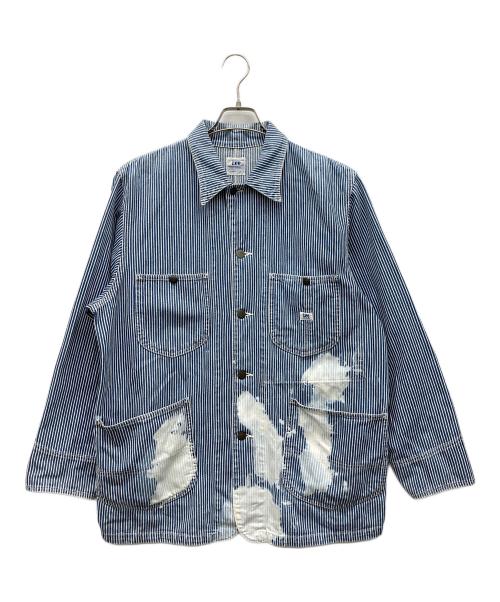 LEE（リー）LEE (リー) ヒッコリーブリーチカバーオール ブルー サイズ:不明の古着・服飾アイテム