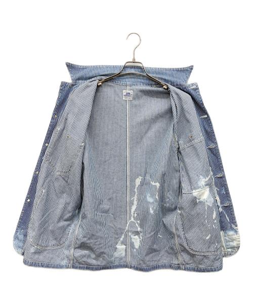 LEE（リー）LEE (リー) ヒッコリーブリーチカバーオール ブルー サイズ:不明の古着・服飾アイテム