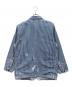 LEE (リー) ヒッコリーブリーチカバーオール ブルー サイズ:不明：10000円