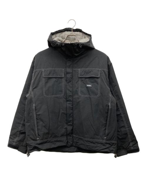 X-LARGE（エクストララージ）X-LARGE (エクストララージ) CONTRAST STITCH HOODED JACKET ブラック サイズ:Mの古着・服飾アイテム