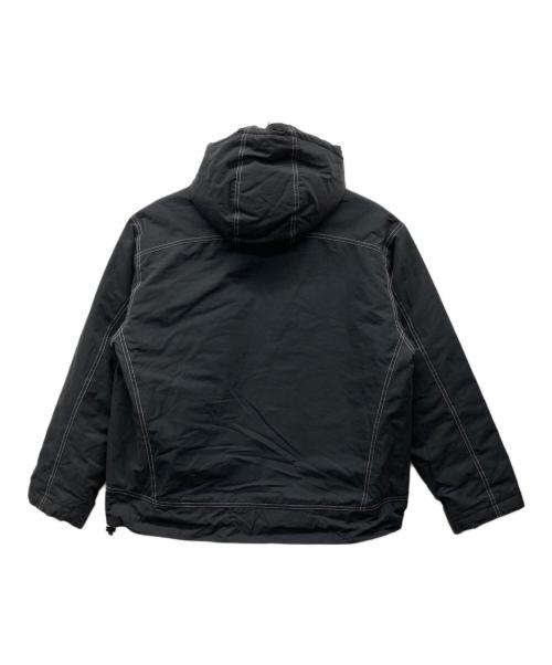 X-LARGE（エクストララージ）X-LARGE (エクストララージ) CONTRAST STITCH HOODED JACKET ブラック サイズ:Mの古着・服飾アイテム