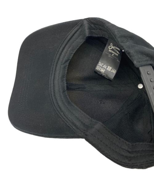 Denham（デンハム）Denham (デンハム) DNHM CAP ブラック サイズ:Fの古着・服飾アイテム