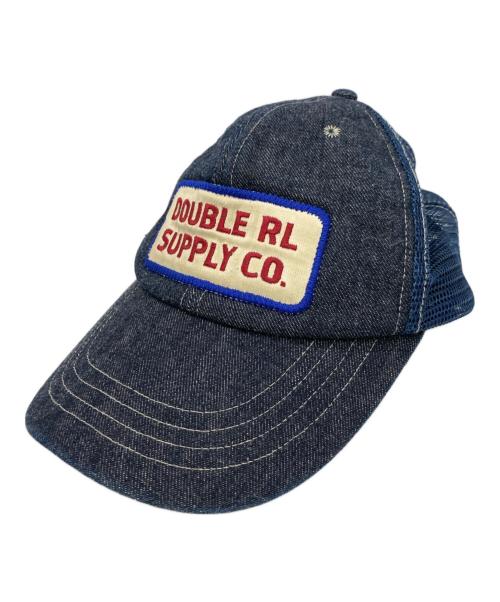 RRL（ダブルアールエル）RRL (ダブルアールエル) デニムメッシュキャップ インディゴ サイズ:ONE SIZE ONLY 58cmの古着・服飾アイテム