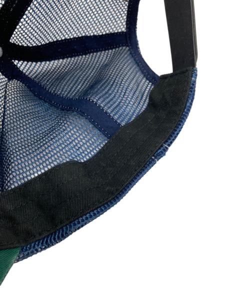 RRL（ダブルアールエル）RRL (ダブルアールエル) デニムメッシュキャップ インディゴ サイズ:ONE SIZE ONLY 58cmの古着・服飾アイテム