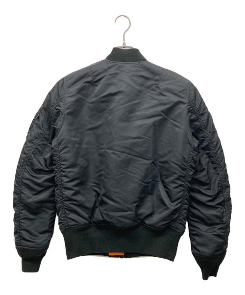 ALPHA（アルファ）ALPHA (アルファ) MA-1ジャケット ブラック サイズ:S  C80-88,T155-165の古着・服飾アイテム