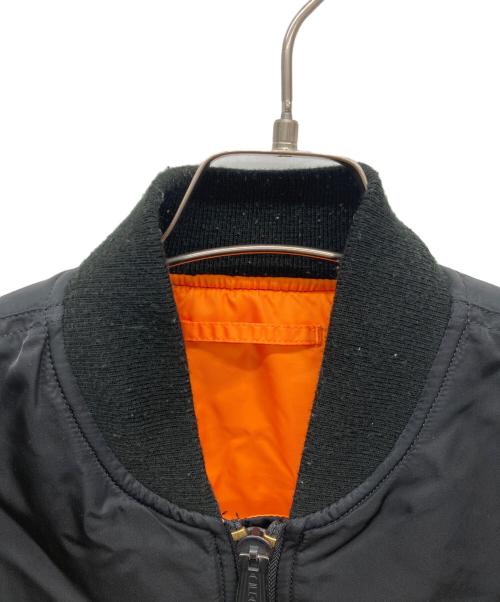 ALPHA（アルファ）ALPHA (アルファ) MA-1ジャケット ブラック サイズ:S  C80-88,T155-165の古着・服飾アイテム