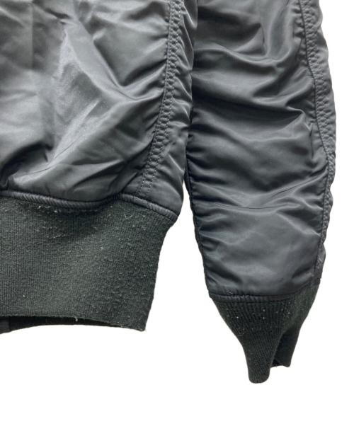 ALPHA（アルファ）ALPHA (アルファ) MA-1ジャケット ブラック サイズ:S  C80-88,T155-165の古着・服飾アイテム