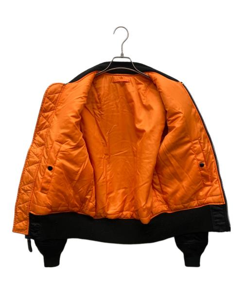 ALPHA（アルファ）ALPHA (アルファ) MA-1ジャケット ブラック サイズ:S  C80-88,T155-165の古着・服飾アイテム