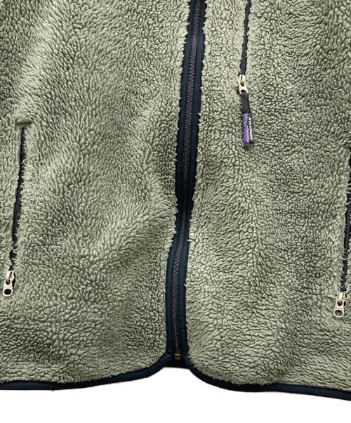 Patagonia（パタゴニア）Patagonia (パタゴニア) BABY RETRO CARDIGAN オリーブ サイズ:Mの古着・服飾アイテム