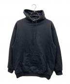 BALENCIAGAバレンシアガ）の古着「バックロゴプリントパーカー」｜ブラック
