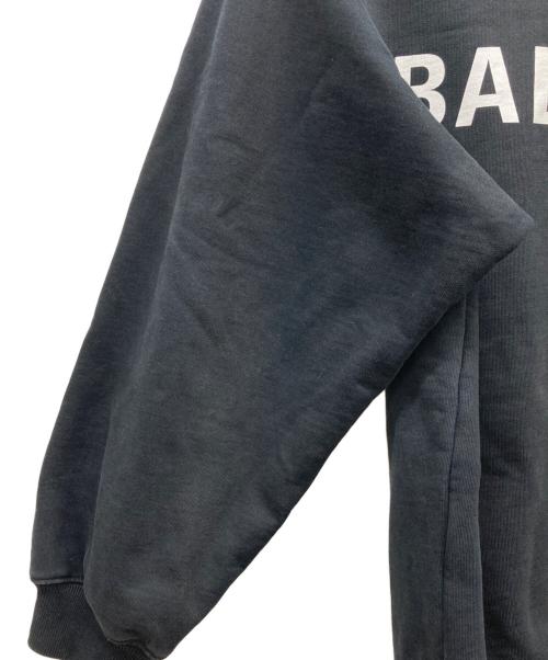 BALENCIAGA（バレンシアガ）BALENCIAGA (バレンシアガ) バックロゴプリントパーカー ブラック サイズ:Mの古着・服飾アイテム