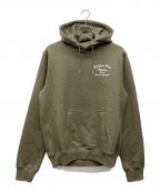 Diorディオール）の古着「Atelier Embroidery Pullover Hoodie」｜カーキ