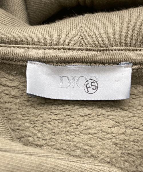 Dior（ディオール）Dior (ディオール) Atelier Embroidery Pullover Hoodie カーキ サイズ:Mの古着・服飾アイテム
