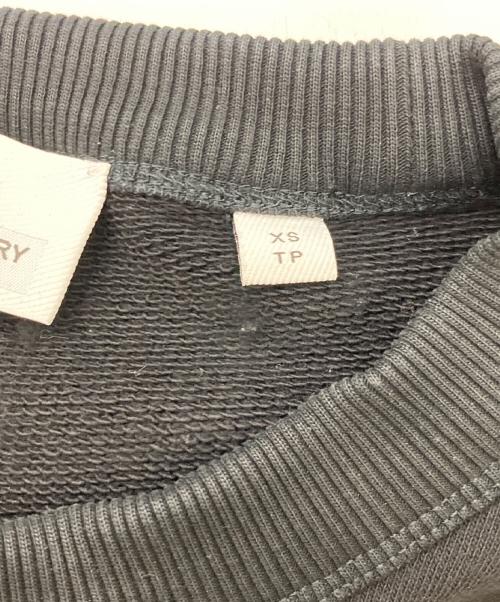 BURBERRY LONDON（バーバリーロンドン）BURBERRY LONDON (バーバリーロンドン) Horseferry Print Crewneck Sweatshirt ブラック サイズ:XSの古着・服飾アイテム