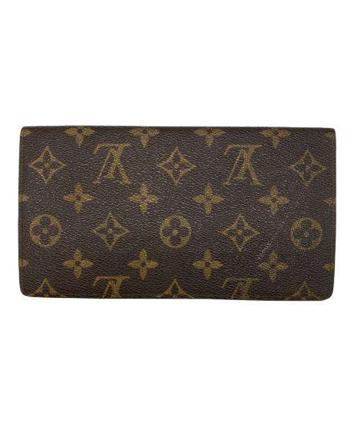 LOUIS VUITTON（ルイ ヴィトン）LOUIS VUITTON (ルイ ヴィトン) ポルトシェキエ ダブル ブラウンの古着・服飾アイテム