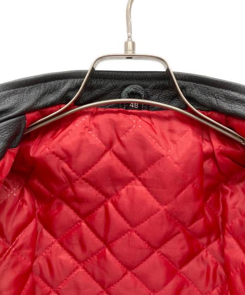 Freeclom（フリークロム）Freeclom (フリークロム) ダブルライダースジャケット ブラック サイズ:48の古着・服飾アイテム