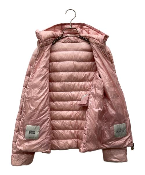 MONCLER（モンクレール）MONCLER (モンクレール) ダウンジャケット ピンク サイズ:表記無しの古着・服飾アイテム