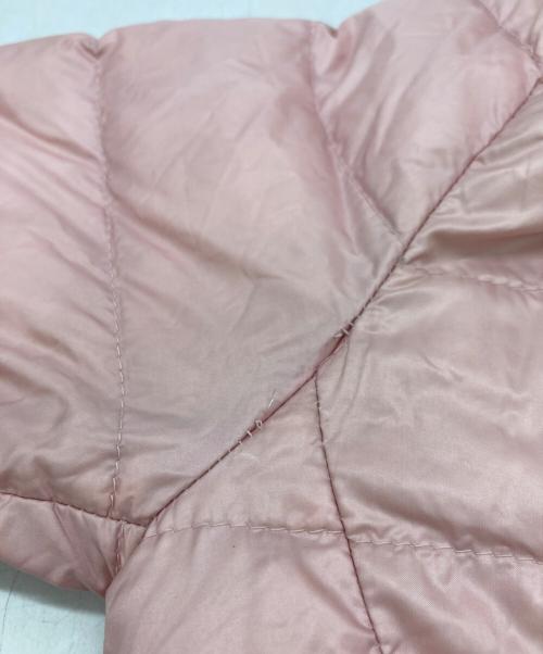 MONCLER（モンクレール）MONCLER (モンクレール) ダウンジャケット ピンク サイズ:表記無しの古着・服飾アイテム
