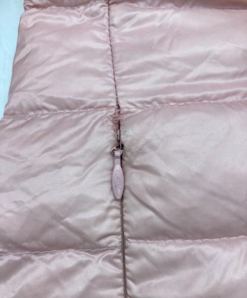 MONCLER（モンクレール）MONCLER (モンクレール) ダウンジャケット ピンク サイズ:表記無しの古着・服飾アイテム