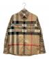 BURBERRY LONDON（バーバリーロンドン）の古着「ノバチェック クレイジーパターン ブロード ドレス シャツ」｜ベージュ